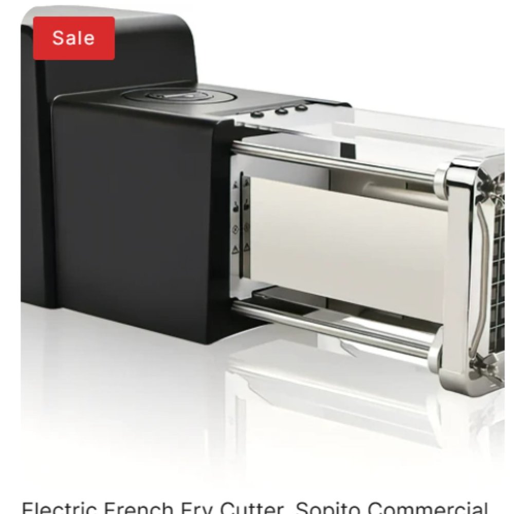 Electric French Fry Cutter